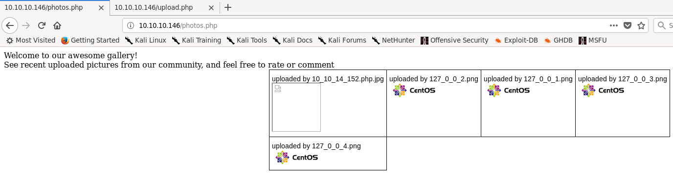 Photo gallery as described